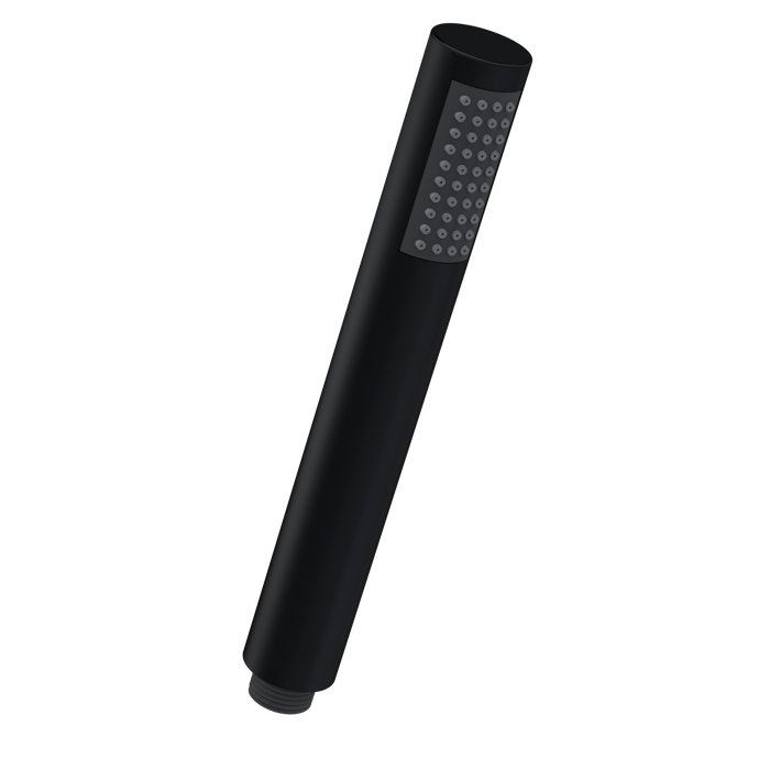 Matt Black Shower Heads & Arms Round Puffin Bathrooms