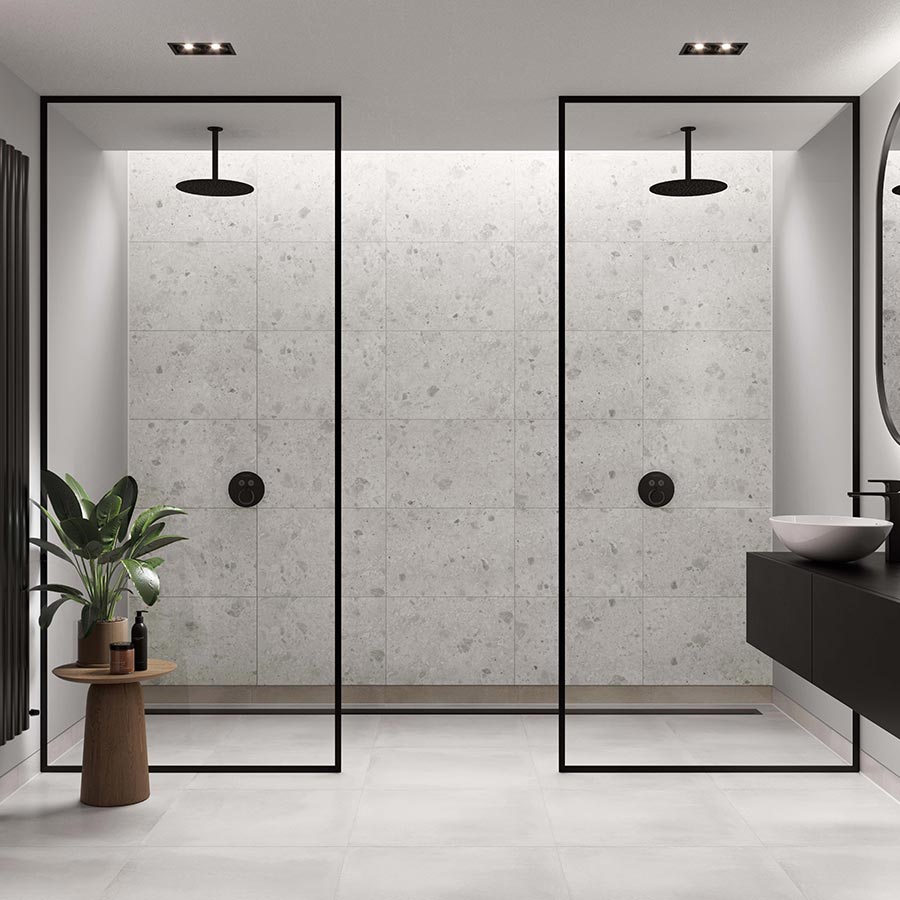 Multipanel shower panels
